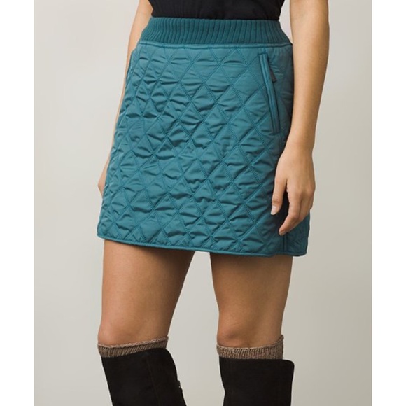 Prana Dresses & Skirts - SOLD NWT Prana Quilted Diva Skirt Balsam Large
